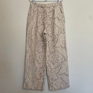 Paloma Wool Prego Pants in Dancing Bodies Print